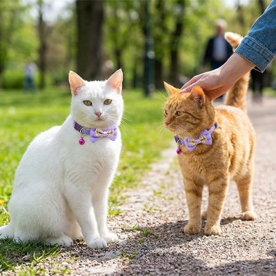 Collier Chat 
