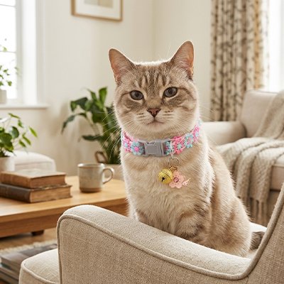 Collier Chat 