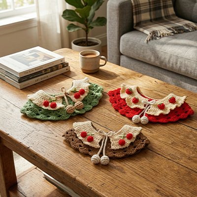 Collier Chat 