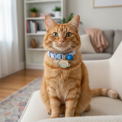 Collier Chat 