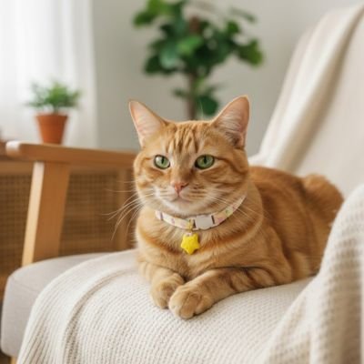 Collier chat 