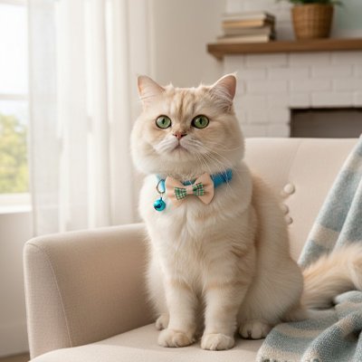 Collier Chat 