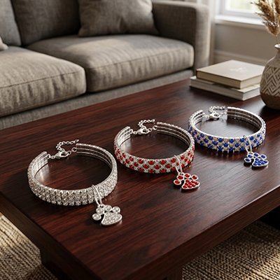 Collier Chat 