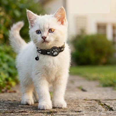 Collier GPS Chat 