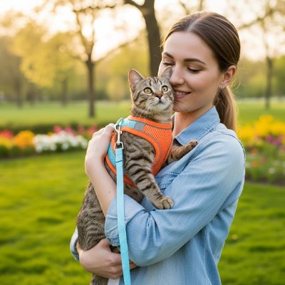 Harnais chat