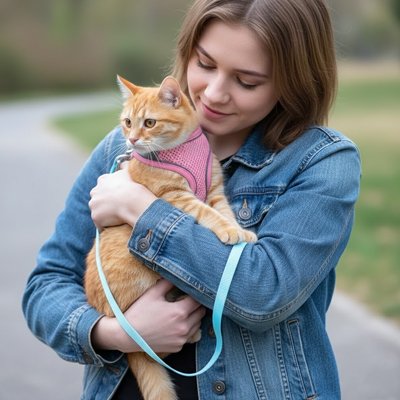 Harnais chat