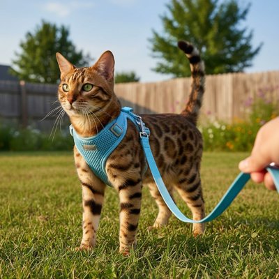 Harnais pour chat