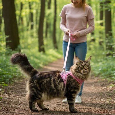Harnais pour chat