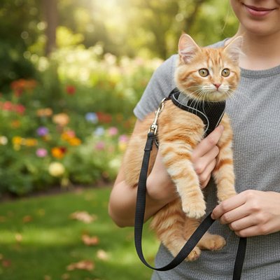 Harnais pour chat