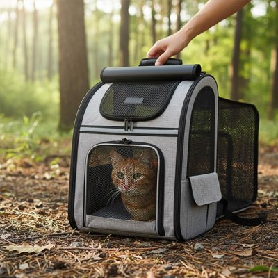 Sac de transport pour chat